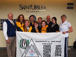 Saint Ursula Academy Wins Coveted Award for Sportsmanship, Ethics and Integrity for Tenth Consecutive Year