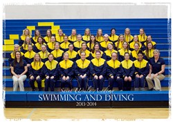 St. Ursula Academy Swim Team Wins Sectionals!