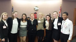 Saint Ursula Academy Mock Trial Team Wins Numerous Awards in District Competition: SUA team moves on to Regionals!