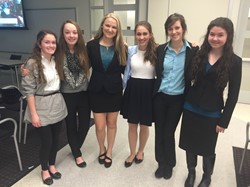 Saint Ursula Students Shine Spotlight on Global Issues at Model UN Conference