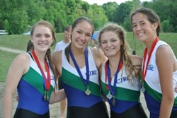 Saint Ursula Academy Students Win Awards in Midwest Rowing Championships