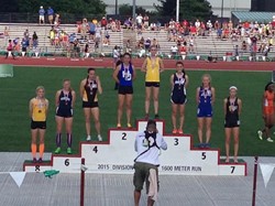 SUA's Heffernan Wins Two State Titles : Track and Field Team Competes at State