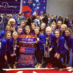 Dance Team Wins State Competition!