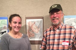 Saint Ursula’s Emily Wachter Wins Cincinnati Art Club's Plein Air Art Contest at Zoo