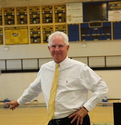 Longtime Saint Ursula Academy Athletic Director Retires; School Honors Mike Sipes with Award