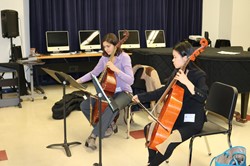 Saint Ursula Students Learn About Baroque and Renaissance Style Music with Guest Performers