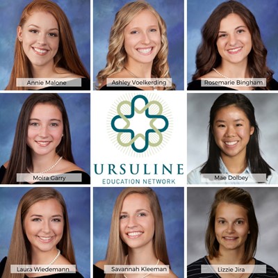 Eight Saint Ursula Academy Students Honored by Ursuline Education Network for Community Service