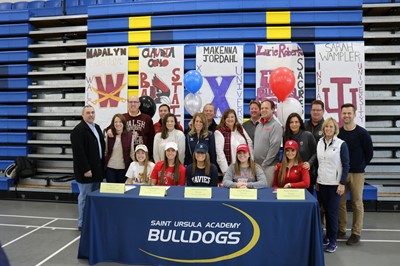 Athletic Signing with families