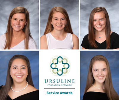 Saint Ursula Academy Students Win  National Service Award 