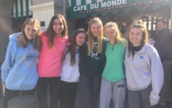 Cincinnati, Ohio, February 21, 2020– Five students from Saint Ursula Academy experienced a taste of New Orleans last weekend, while sailing with sisters from Ursuline Academy of New Orleans.  The Saint Ursula students sail with the local Cowan Lake Sailin